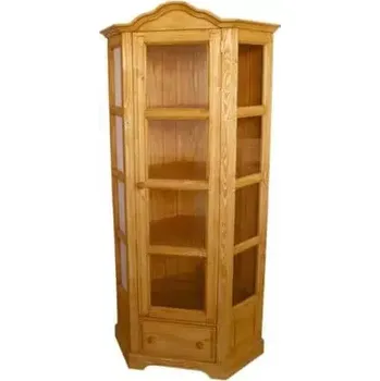 Vinotéka Dřevěná vitrína jednoduchá rohová 00705 - doprava zdarma - SLEVA 3% s kodem radost25