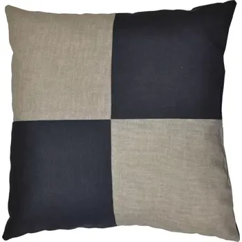 Polštář Polštářek - béžová/tmavě šedá - SLEVA 3% s kodem radost25