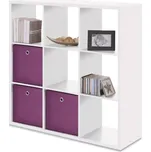 Knihovna MAX 9 bílá - SLEVA 3% s kodem radost25