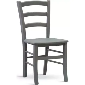 Jídelní židle Dřevěná židle Paysane COLOR - masiv grigio anilin - SLEVA 3% s kodem radost25