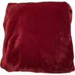 JERRY FABRICS Prostěradlo mikroplyš vínová Polyester, 90/200 cm