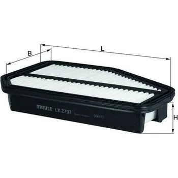 Vzduchový filtr Vzduchový filtr MAHLE LX 2797