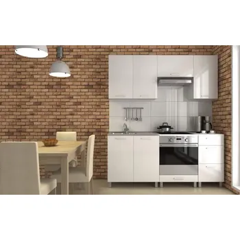 Kuchyňská linka Kuchyňská linka Despacito - bílý lesk/RLG - doprava zdarma - SLEVA 3% s kodem radost25