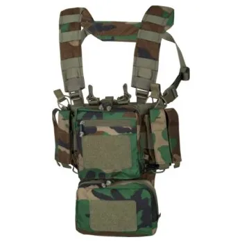 Neprůstřelná vesta Chest-rig Training Mini Rig® (TMR), Helikon, US Woodland