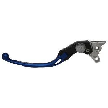 Adjustable folding lever ACCOSSATO aluminium, master cylinder modrá LV008B-L-NRST