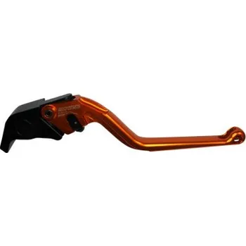 Páčka brzdy ACCOSSATO fixed CNC-worked aluminium, orange EDD001O