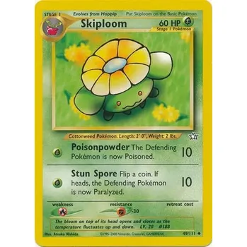Karetní hra Pokémon NG 049/111 Skiploom - Neo Genesis Stav: Excellent