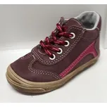 JONAP 033/M 20 - dět.kož.šněr.,mazanina,vínová Velikost: 25