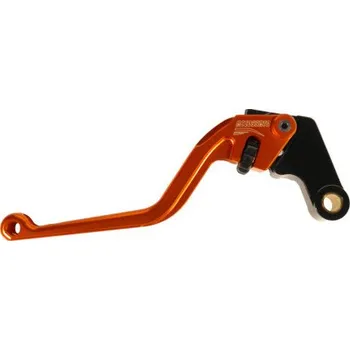 Spojková páčka ACCOSSATO fixed CNC-worked aluminium, orange ESB22HO