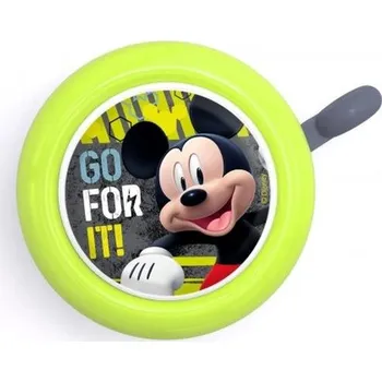 Zvonek na kolo SEVEN Zvonek na kolo Mickey Go Kov, Plast, průměr 5 cm