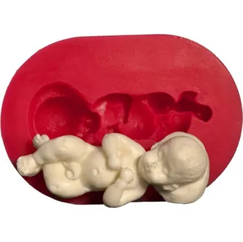 Forma na pečení Cesil Silikonová forma Miminko 5 x 6,7 cm