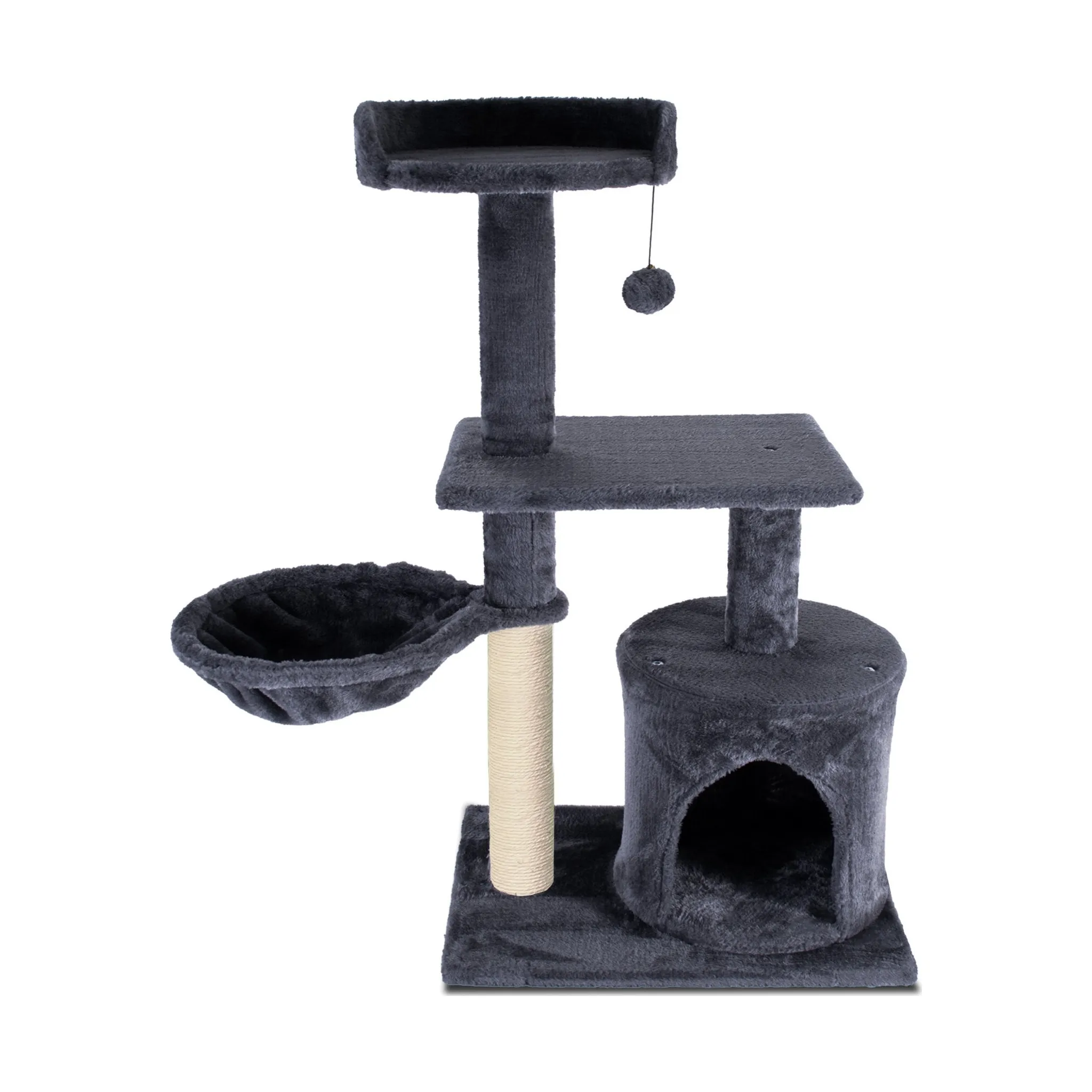 Fotografie 1 -  Aga DS313 škrabadlo pro kočky 88 cm šedé