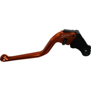 Spojková páčka ACCOSSATO fixed CNC-worked aluminium, orange ESH250O