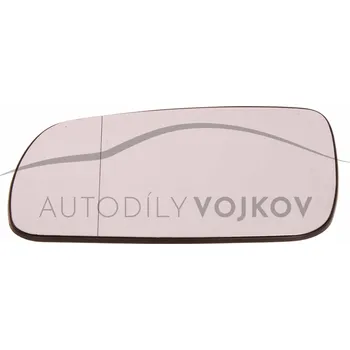Auto zrcátko Sklo zp. zrcátka vyhřívané asférické levé dlouhé - 6Y1857521 Volkswagen Bora