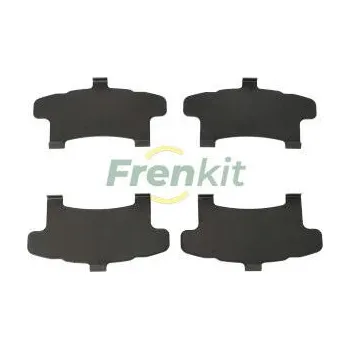 Brzdový komplet Protihluková folie, brzdové oblożení (posunovací deska) FRENKIT 940152