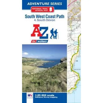 Cestování SW Coast Path South Devon Adventure Atlas (EN)