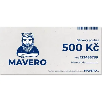 Dárkový potravinový koš Dárkový poukaz pro muže 500 Kč