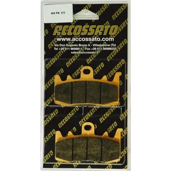 Brzda pro motocykl Brzdové destičky ACCOSSATO AGPA177 EV2