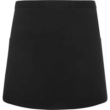 Kuchyňská zástěra G.Gastro KARLOWSKY | Zástěra do pasu Basic - s kapsou - černá