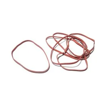 Gumičky silné 3 mm, průměr 8 cm (1 kg) - 60% kaučuk, červené