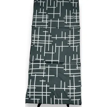 Podsedák Las Home Skládací plážové lehátko – šedé Barva: Šedá