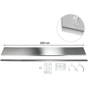 Pec na pizzu G.Gastro Nerezový sokl - délka: 200 cm