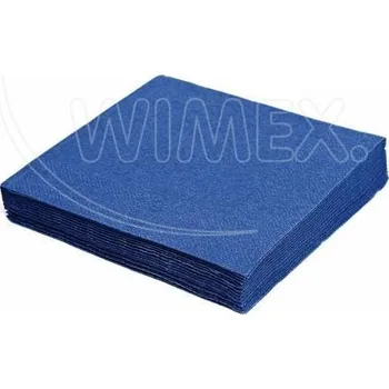 Papírový ubrousek Ubrousek (PAP FSC Mix) 3vrstvý tmavě modrý 33 x 33 cm [20 ks]