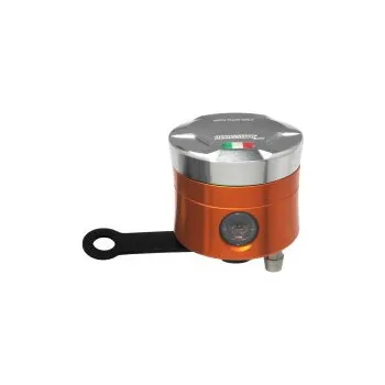 Nádobka na brzdovou kapalinu ACCOSSATO CNC-worked straight bracket included stříbrná FU104O-S