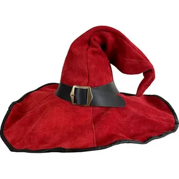 Karnevalový kostým Rawblade Klobouk Wikka - červený, velikost M