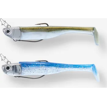 Umělá nástraha CAPERLAN Sada měkkých nástrah shad WXM Kit Mogami 90 7/10 g přírodní