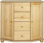 Dřevěná komoda BM129 borovice masiv 100x100x47 cm