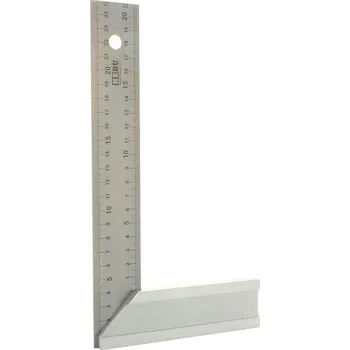 Úhloměr Hedue úhelník hliníkový 250mm