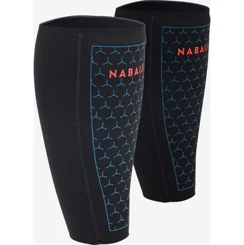 Cyklistické návleky NABAIJI Neoprenové návleky na nohy Swimrun L ORANŽOVÁ|ČERNÁ|ČERVENÁ