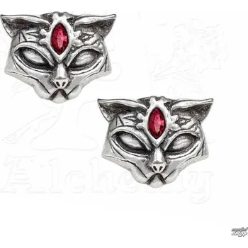 Náušnice náušnice ALCHEMY GOTHIC - Sacred Cat