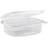 Jednorázové nádobí WIMEX 73803 oválná miska s víčkem průhledná 375 ml