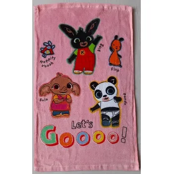 DĚTSKÝ RUČNÍK ZAJÍČEK BING růžová 30X50