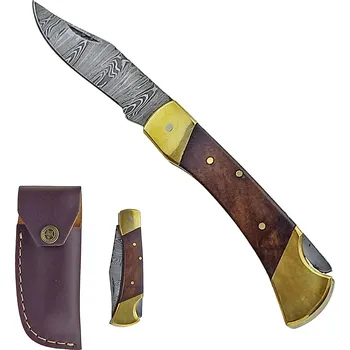 kapesní nůž Chladné Zbraně Damaškový zavírací nůž "COMPACT EBONY"