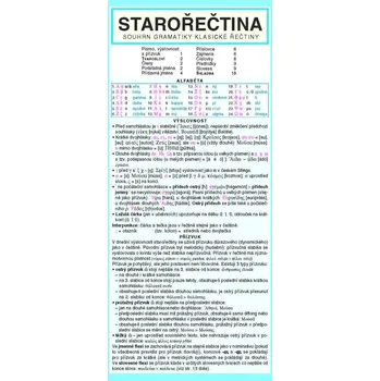 Cizojazyčná kniha STAROŘEČTINA souhrn gramatiky