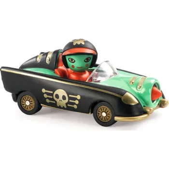 Dřevěná hračka Auto Crazy Motors - Pirate Wheels