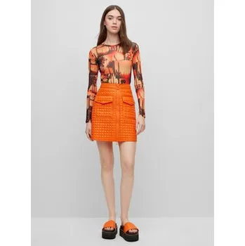 Dámská halenka Hugo Halenka 50489194 Barevná Slim Fit XL