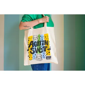 Nákupní taška Agátina látková taška