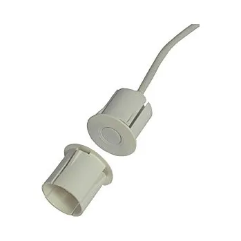 Závrtný čtyřdrátový magnetický kontakt s 5 m přívodním kabelem