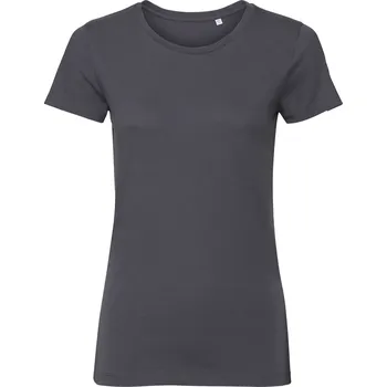 Dark grey women&#039;s t-shirt Pure Organic Russell RUSSELL šedá 2475329