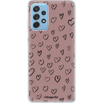 Pouzdro na mobilní telefon Odolné silikonové pouzdro iSaprio - Heart Dark - Samsung Galaxy A72