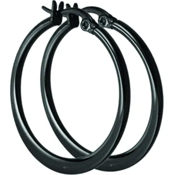 Náušnice Free Style Náušnice kruhy z chirurgické oceli ESH26BK
