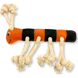 PafDog Stonožka Jarmila Hračka pro psy z kůže a juty 26cm