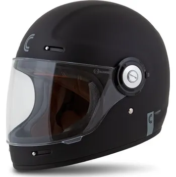 Helma na motorku CASSIDA přilba FIBRE 23 matt black - XL