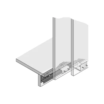 Interiérové dveře Hettich STB 12 Sada 2-křídlové