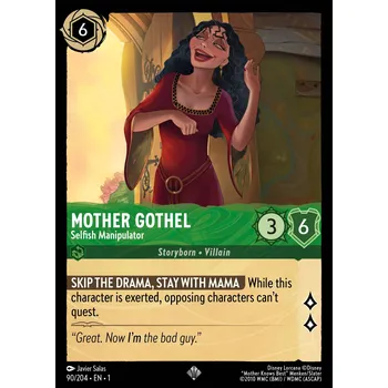 Karetní hra Mother Gothel 090/204 - The First Chapter Typ karty: Standard
