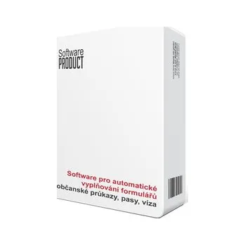 Software pro automatické vyplňování formulářových polí z OCR čteček